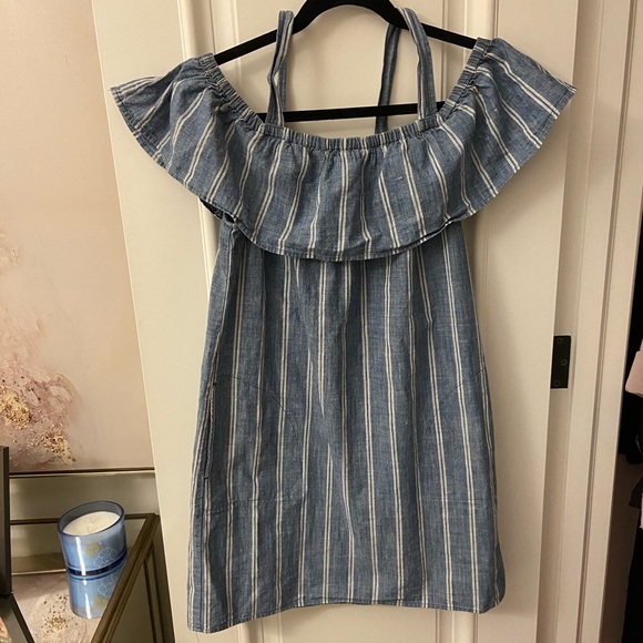 J.Crew Blue and White Striped Sundress - Picture 6 of 6